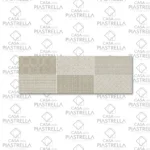 Piastrella in bicottura effetto decoro