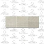 Piastrella in bicottura effetto decoro