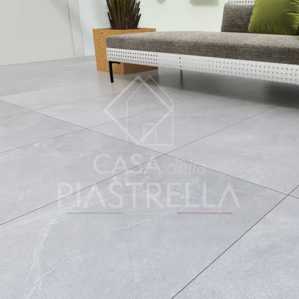 piastrelle in gres porcellanato effetto pietra colore grigio perla, le ceramiche di sassuolo, casa della piastrella