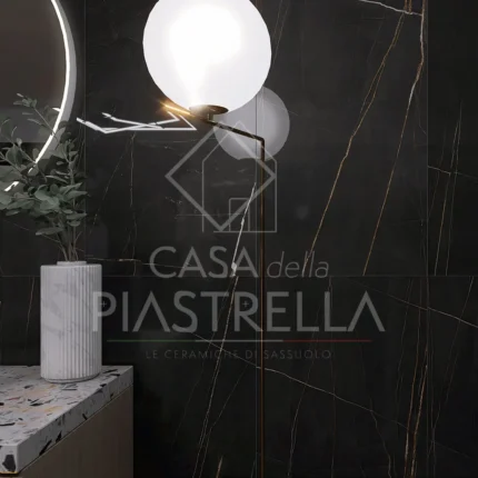 piastrelle in gres porcellanato effetto marmo colore grigio perla, le ceramiche di sassuolo, casa della piastrella