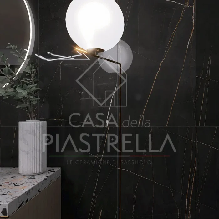piastrelle in gres porcellanato effetto marmo colore grigio perla, le ceramiche di sassuolo, casa della piastrella