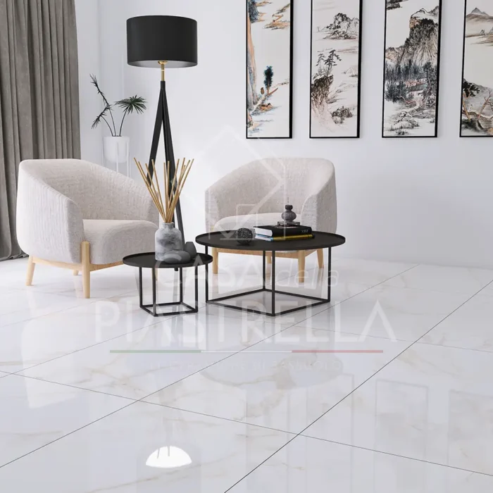 piastrelle in gres porcellanato effetto marmo colore grigio perla, le ceramiche di sassuolo, casa della piastrella