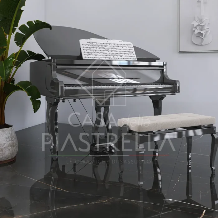 piastrelle in gres porcellanato effetto marmo colore grigio perla, le ceramiche di sassuolo, casa della piastrella