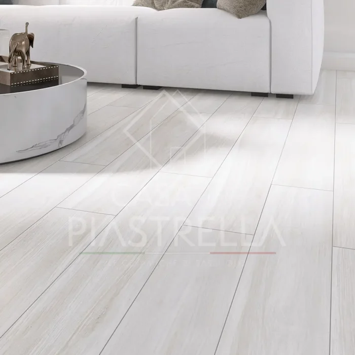 Piastrella in gres porcellanato effetto legno