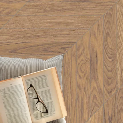 piastrelle in gres porcellanato effetto chevron effetto legno, serie journey keope atlas concorde