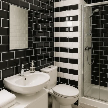 piastrelle da rivestimento con effetto diamantato ideali per bagni e cucine