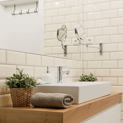 piastrelle da rivestimento con effetto diamantato ideali per bagni e cucine