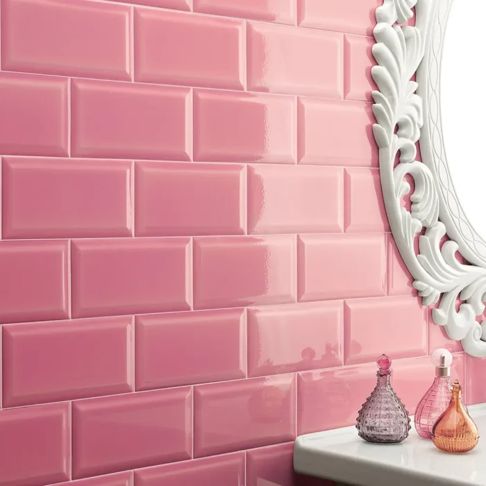 piastrelle da rivestimento con effetto diamantato ideali per bagni e cucine