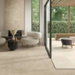 Piastrella in gres porcellanato effetto pietra