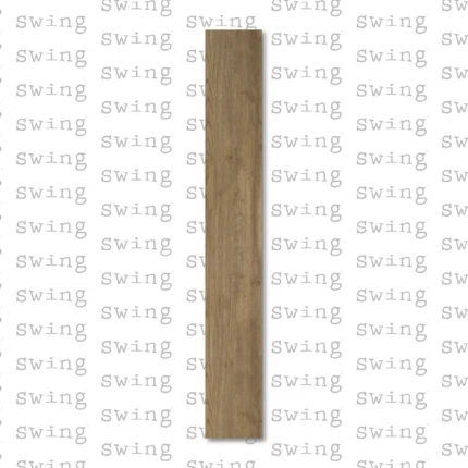 Pavimento SPC effetto legno Swing Floor con finitura elegante e sottopavimento fonoassorbente