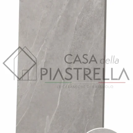 Piastrella gres porcellanato grigio effetto pietra 60x120 spessore 2 cm antiscivolo per esterni