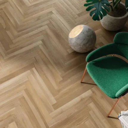 Piastrella in gres porcellanato effetto legno HNU6_nut