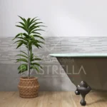 Piastrella in bicottura 25x75 cm per rivestimento bagno e cucina, ceramiche sassuolo