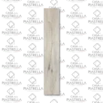 Pavimento SPC effetto legno Ivory rovere chiarissimo formato 22,8x122 cm