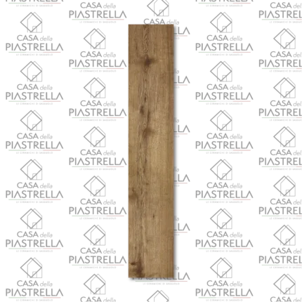 Pavimento SPC effetto legno Natural rovere naturale formato 22,8x122 cm