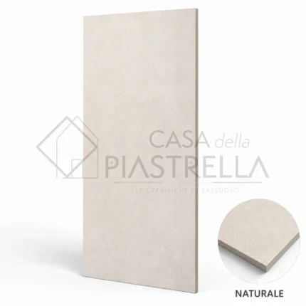 Piastrella gres porcellanato 60x120 effetto cemento perla per pavimenti e rivestimenti eleganti