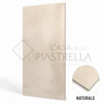 Piastrella 60x120 in gres porcellanato effetto cemento beige caldo per ambienti accoglienti e moderni