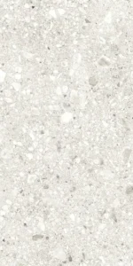 Piastrella 60x120 in gres porcellanato effetto Ceppo di Gré bianco per pavimenti moderni e ambienti luminosi