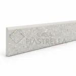 Battiscopa in gres porcellanato effetto Ceppo di Gré grigio naturale