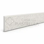 Battiscopa in gres porcellanato effetto Ceppo di Gré bianco