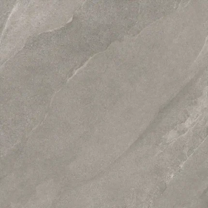 Piastrella Saime Titano Grigio 60×60 cm in gres porcellanato effetto pietra, naturale rettificata